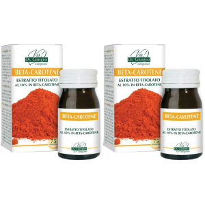 Trova Offerte di beta-carotene estratto titolato 75 pastiglie 2x30 g e compra online