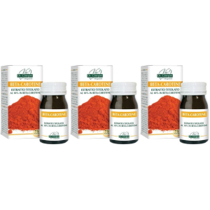 Trova Offerte di beta-carotene estratto titolato 75 pastiglie 3x30 g e compra online