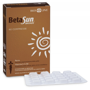 beta sun bronze 60 compresse bugiardino cod: 947206241 