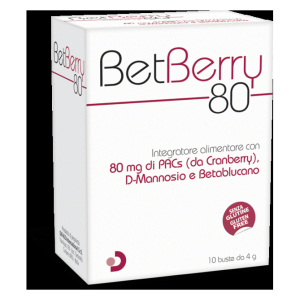 betberry 80 10 bustine bugiardino cod: 970448700 