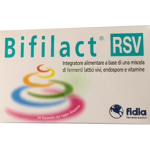 bifilact rsv 14 flaconi bugiardino cod: 971042027 