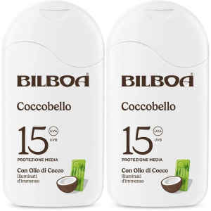 Trova Offerte di bilboa coccobello latte solare spf 15 con olio di cocco 2x200 ml e compra online