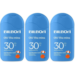 Trova Offerte di bilboa ohi vita-mina latte solare spf 30 con multivitamina 3x200 ml e compra online