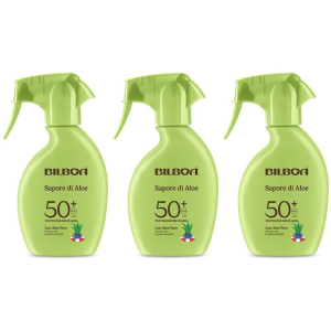 Trova Offerte di bilboa sapore di aloe crema solare trigger spf 50+ con aloe vera 3x250 e compra online