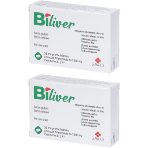 Trova Offerte di biliver 30 compresse 2x39 g a rilascio prolungato e compra online