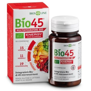 bio 45 energy 50 compresse biosline bugiardino cod: 935546123 