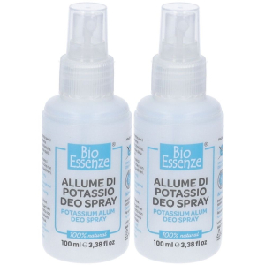 Trova Offerte di bio essenze allume di potassio deo spray set da 2 2x100 ml deodorante e compra online