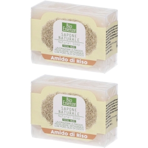Trova Offerte di Bio essenze sapone naturale amido di riso 2x100 g e compra online