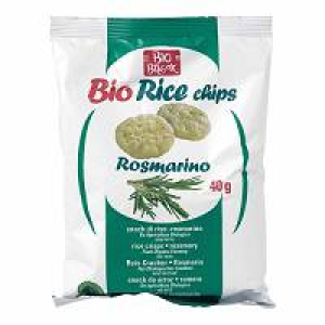 bio rice chips rosm riso/mai40 bugiardino cod: 913216329 