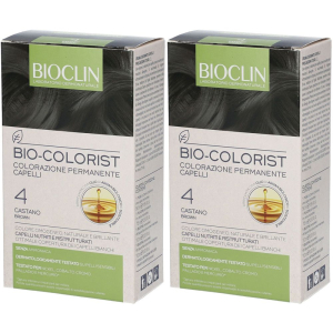 Trova Offerte di bioclin bio-colorist 4 castano set da 2 2x1 pz lozione per capelli e compra online