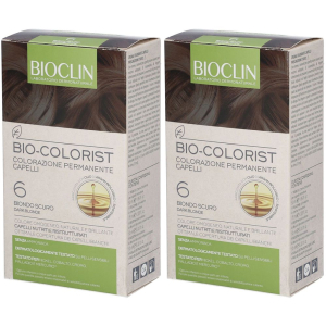 Trova Offerte di bioclin bio-colorist 6 biondo scuro set da 2 2x1 pz lozione per capell e compra online