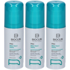 Trova Offerte di bioclin pro deo talc vapo deodorante spray 3x100 ml e compra online