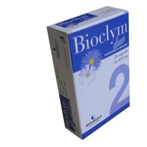 bioclym due 24 capsule 400mg bugiardino cod: 905943496 