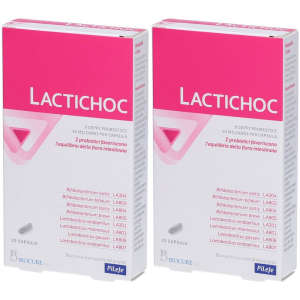 Trova Offerte di biocure lactichoc capsule set da 2 2x20 pz e compra online