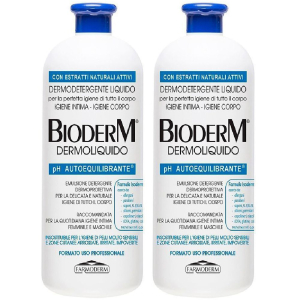 Trova Offerte di bioderm dermoliquido ph autoequilibrante set da 2 2x1000 ml emulsione e compra online