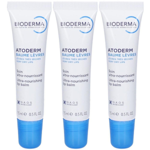 Trova Offerte di bioderma atoderm balsamo labbra 3x15 ml e compra online