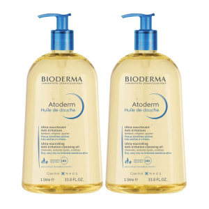 Trova Offerte di bioderma atoderm huile de douche set da 2 2x1 l olio e compra online