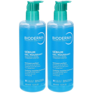 Trova Offerte di bioderma gel viso detergente purificante 2x400 ml e compra online