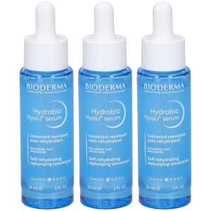 Trova Offerte di bioderma hydrabio hyalu+ serum siero idratante rimpolpante 3x30 ml e compra online