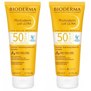 Trova Offerte di bioderma photoderm lait ultra spf50+ latte solare 2x200 ml e compra online