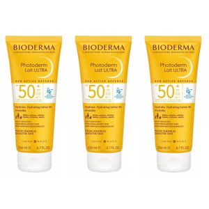 Trova Offerte di bioderma photoderm lait ultra spf50+ latte solare 3x200 ml e compra online