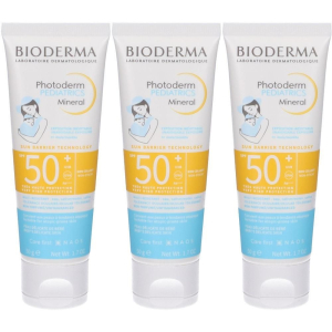 Trova Offerte di bioderma photoderm pediatrics mineral latte solare spf50+ 3x50 ml e compra online