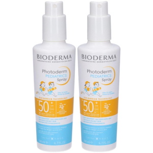 Trova Offerte di bioderma photoderm pediatrics spray solare spf50+ 2x200 ml e compra online