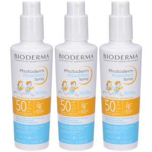 Trova Offerte di bioderma photoderm pediatrics spray solare spf50+ 3x200 ml e compra online