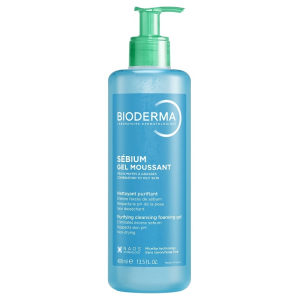 Bioderma sebium gel moussant detergente purificante per pelle mista e grassa 400 ml