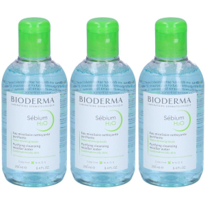 Trova Offerte di bioderma sebium h2o acqua micellare struccante pelle mista grassa 3x25 e compra online