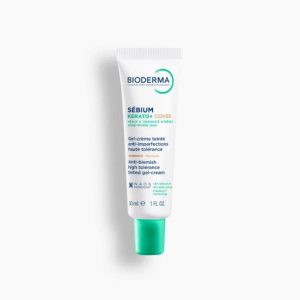 Bioderma sèbium kerato+ cover 30 ml gel-crema colorata anti-imperfezioni per pelle a tendenza acneica