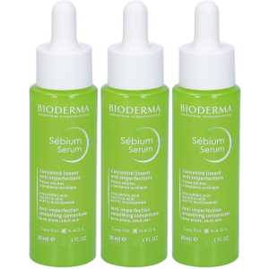 Trova Offerte di bioderma sebium serum siero pelle acneica età adulta 3x30 ml e compra online