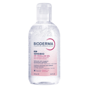 Bioderma sensibio ar+ gel micellare - detergente struccante anti-rossore per pelle reattiva - 250 ml