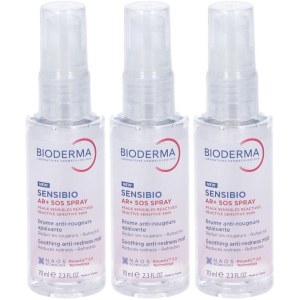 Trova Offerte di bioderma sensibio ar+ sos spray lenitivo anti-rossore 3x70 ml e compra online