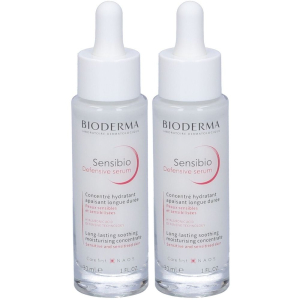 Trova Offerte di bioderma sensibio defensive serum siero lenitivo antirughe set da 2 2x e compra online