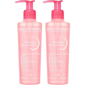 Trova Offerte di bioderma sensibio gel moussant gel struccante micellare set da 2 2x200 e compra online