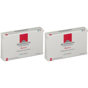 Trova Offerte di biodermatin 5 mg compresse set da 2 2x30 pz e compra online