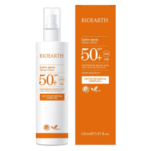 Trova Offerte di bioearth latte spray spf 50+ 150ml e compra online