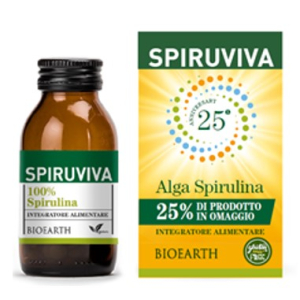 Bioearth spiruviva 180 compresse 0770
