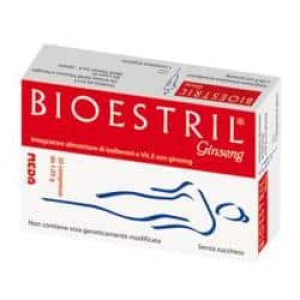 bioestril ginseng 20 compresse bugiardino cod: 904798333 