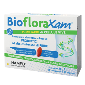 biofloraxam 20cpr+20 capsule bugiardino cod: 980123475 