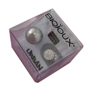 biojoux 801 perla grigia crystal bugiardino cod: 970156093 