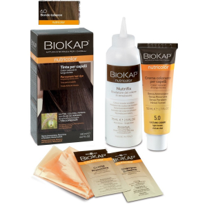 biokap nutricolor tinta per capelli n.6.0 bugiardino cod: 935057315 