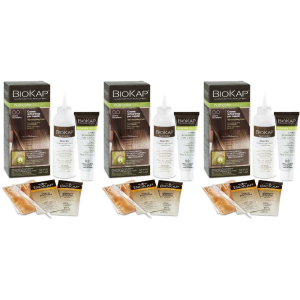 Trova Offerte di Biokap Nutricolor 0,0 New Crema Schiarente Tinta Tubo + Flacone 3x140 e compra online