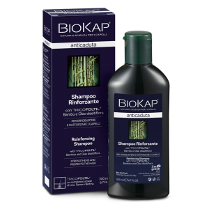 Trova Offerte di biokap shampoo rinforzante anticaduta con tricobiotic nuova formula 200 ml e compra online