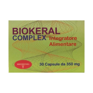 biokeral complex 30 capsule bugiardino cod: 900238496 