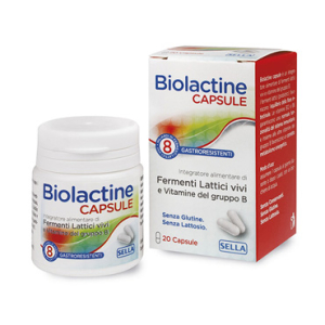 biolactine fermenti+vit 20 capsule bugiardino cod: 926687551 