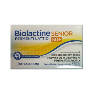 biolactine senior 10 flaconi bugiardino cod: 980197279 