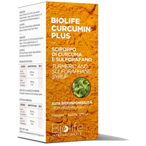 biolife curcumin plus 125ml bugiardino cod: 977792047 