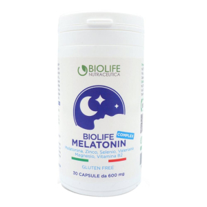 biolife melatonin complex30cps bugiardino cod: 982391272 